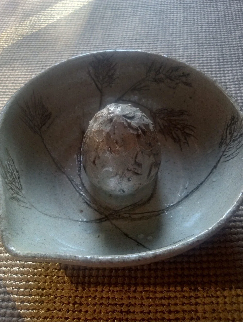 Salt Marsh Pottery Lemon/Lime Juicer Bowl. Hand thrown.